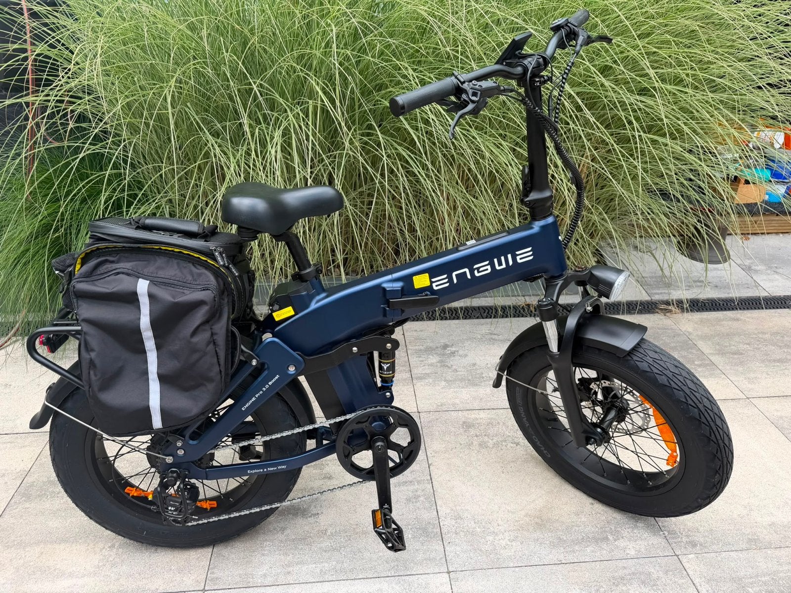 ENGWE ENGINE Pro 3.0 Boost elektrische vouwfiets, Zo goed als nieuw, 47 tot 51 cm, 50 km per accu of meer, Ophalen