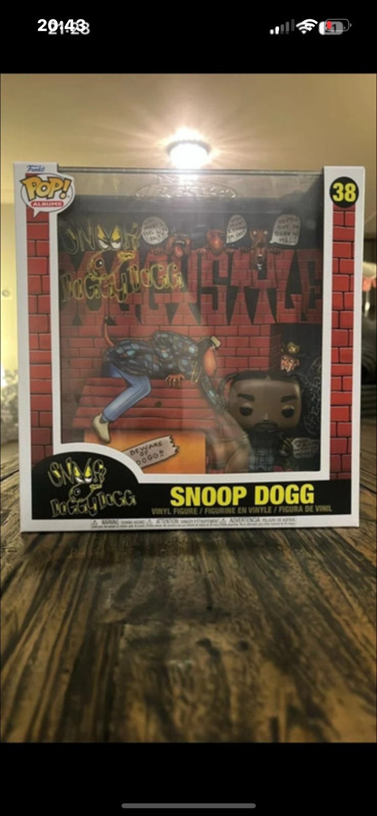 Snoop dogg funko pop, Ophalen of Verzenden, Zo goed als nieuw