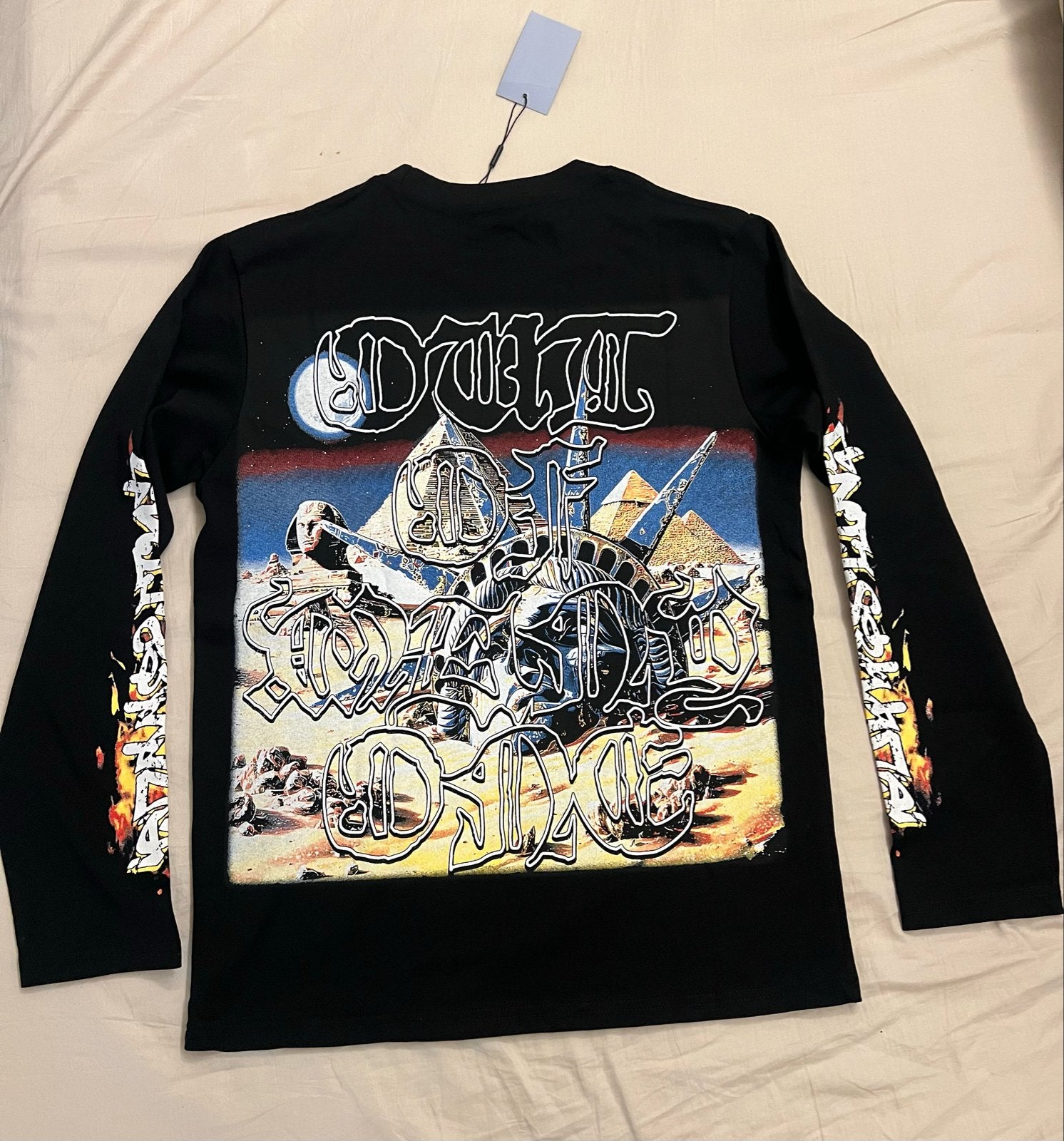 Godspred Lange Mouwen T-shirt Zwart - Nieuw met labels, Kleding | Heren, Ophalen of Verzenden, Nieuw, Overige maten, Zwart
