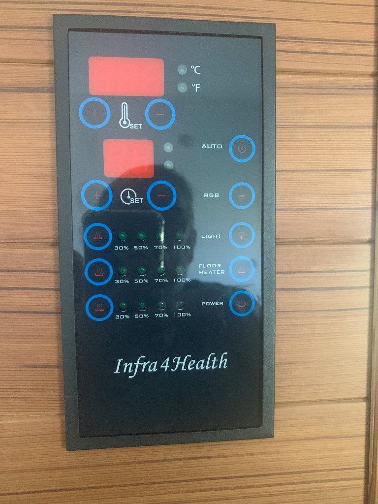 infrarood sauna, Ophalen, Gebruikt, Infrarood, Complete sauna