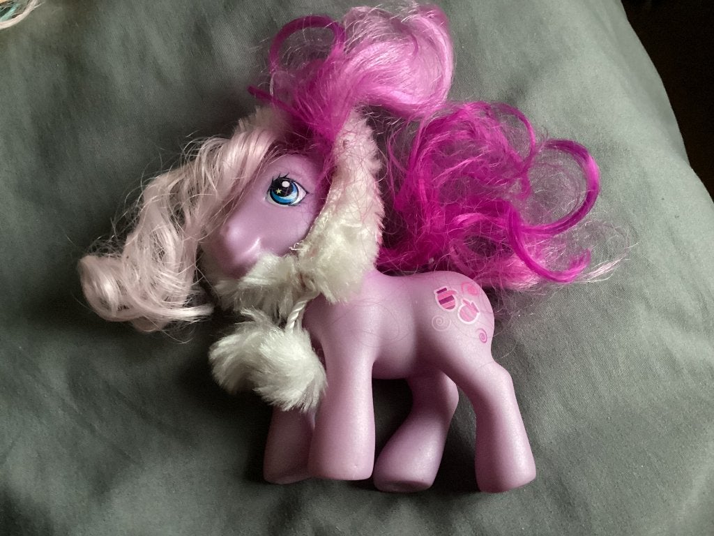My Little Pony Generation 3 (G3) pony genaamd Mittens, Ophalen of Verzenden, Gebruikt