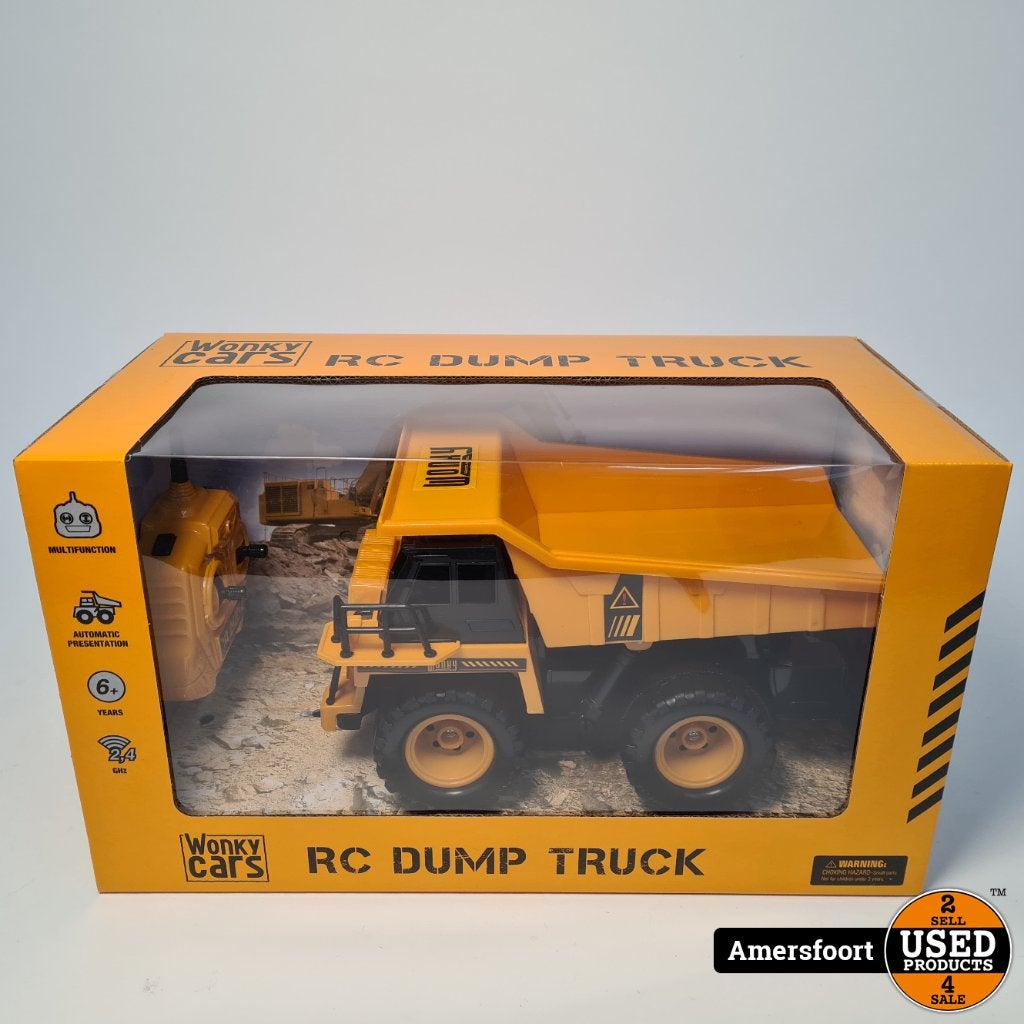 Wonky Cars RC Dump Truck 1:22 | Op afstand bestuurbaar, Ophalen of Verzenden, Nieuw