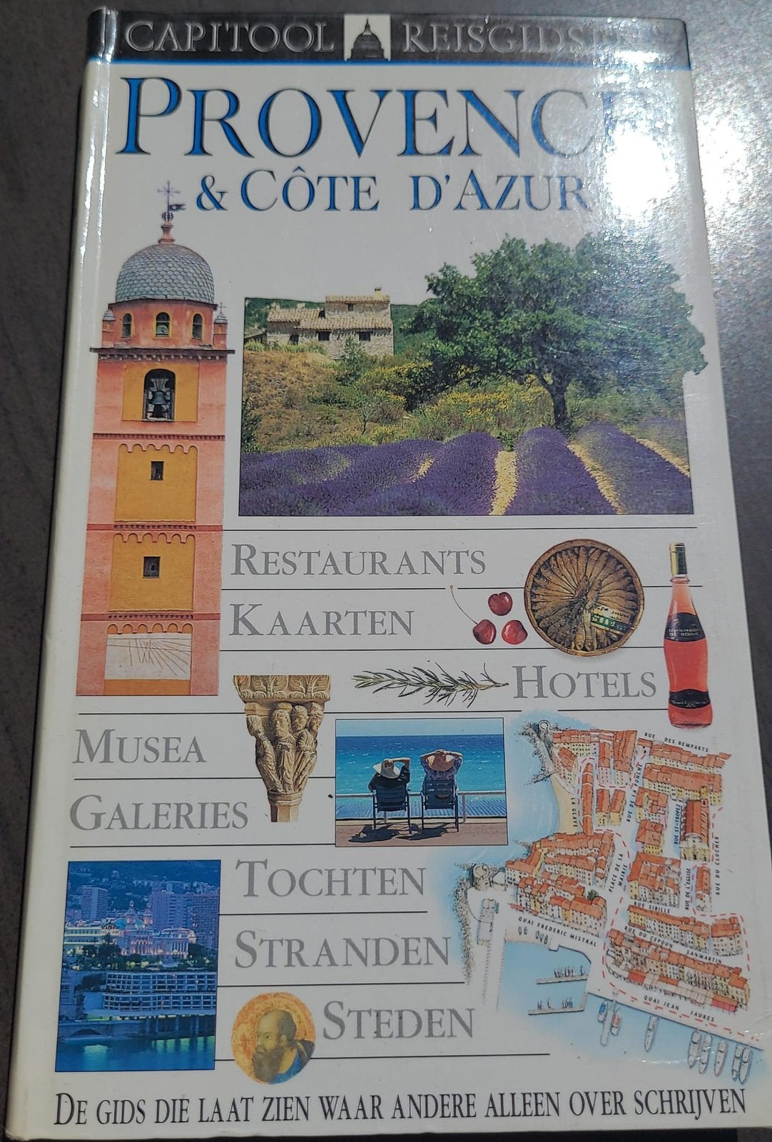 Provence & Côte d'Azur capitool reisgidsen france, Ophalen of Verzenden, Gelezen, Europa, Reisgids of -boek