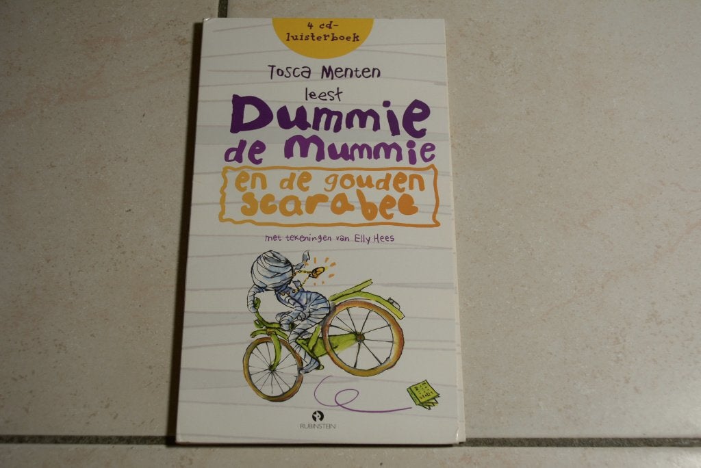 Dummie de Mummie en de gouden scarabee Tosca Menten, Boeken, Luisterboeken, Ophalen of Verzenden, Cd, Kind