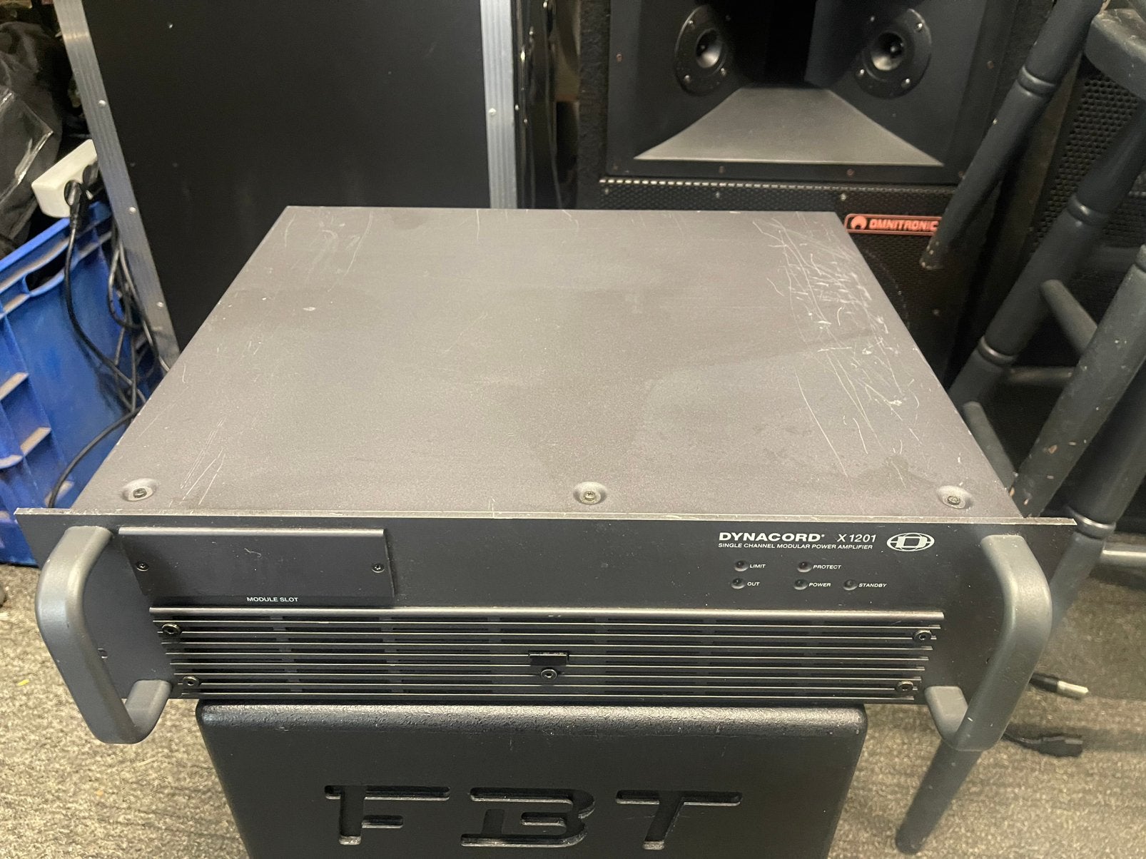 Dynacord X1201 versterker 1200watt, Ophalen, Zo goed als nieuw, Minder dan 500 watt