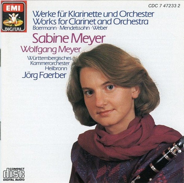 Sabine Meyer Works for Clarinet and Orchestra CD, Gebruikt, Overige componisten, Overige typen, Ophalen of Verzenden