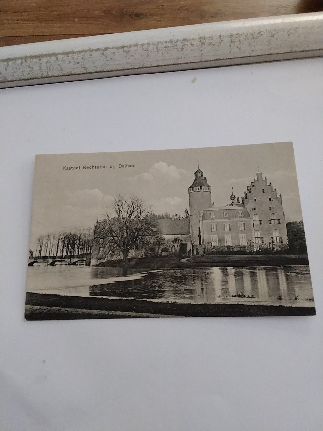 Ansichtkaart Kasteel Rechteren bij Dalfsen Overijssel, Ophalen of Verzenden, Gelderland