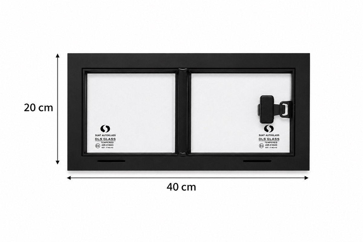 20x40 Schuifraam voor Camper-Caravan, Caravans en Kamperen, Suat, Turkey, Nieuw, Ophalen of Verzenden