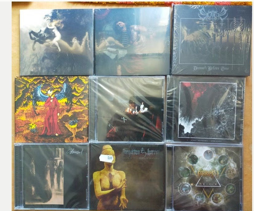 diverse metal cd's, Ophalen of Verzenden, Nieuw in verpakking