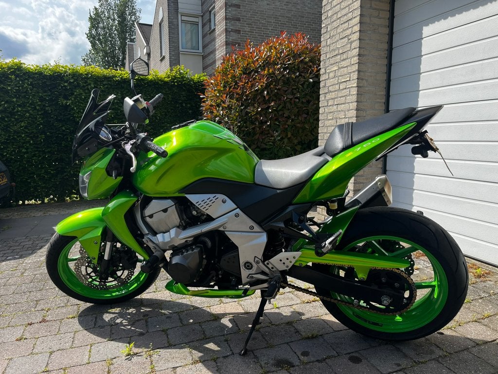 Kawasaki Z750 2007 groen, nette staat, nieuwe ketting/band, 4 cilinders, Motorrijbewijs A, Gebruikt, Particulier