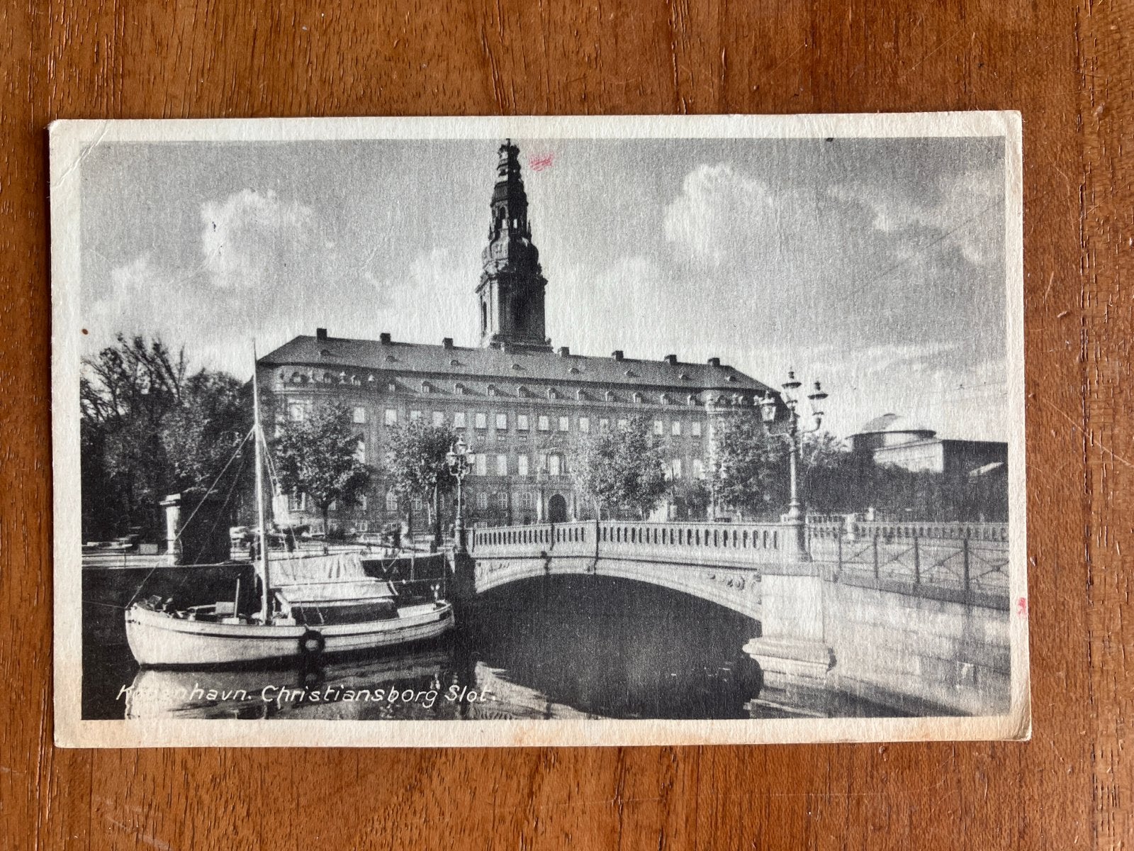 Kopenhagen Christiansborg Slot, Ophalen of Verzenden, 1940 tot 1960, Gelopen, Overig Europa