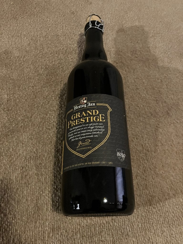 Hertog Jan Grand Prestige 2020 fles 75 cl, Ophalen, Nieuw, Flesje(s), Hertog Jan