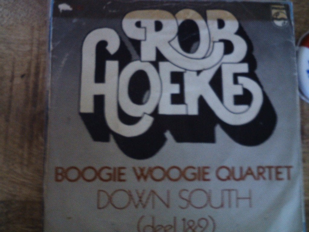 Rob Hoeke Boogie Woogie Quartet - Down South (deel 1&2) 8a, 7 inch, Ophalen of Verzenden, Zo goed als nieuw, Fotohoes