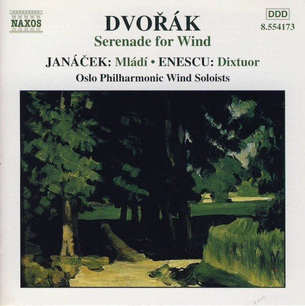 DVORAK Serenade for wind CD NAXOS ENESCU Dixtuor TOP COND, Ophalen of Verzenden, Romantiek, Zo goed als nieuw, Kamermuziek