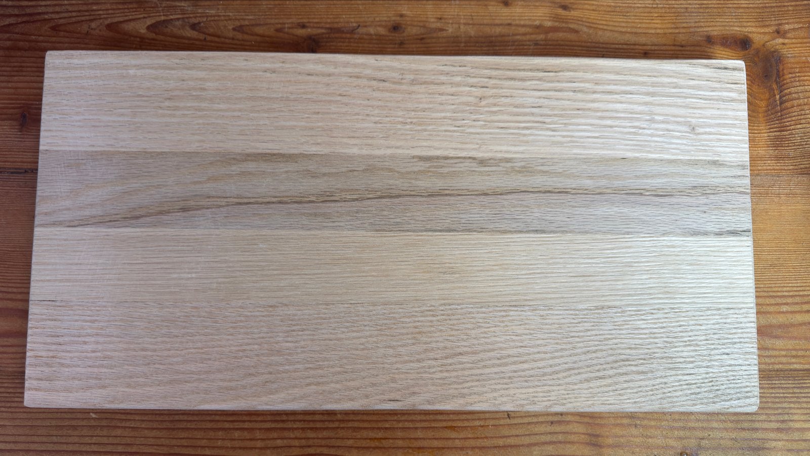 Eikenhouten plank - 53x26,5x3 cm, Doe-het-zelf en Verbouw, Hout en Planken, Gebruikt, 25 tot 50 mm, Eiken, Ophalen of Verzenden