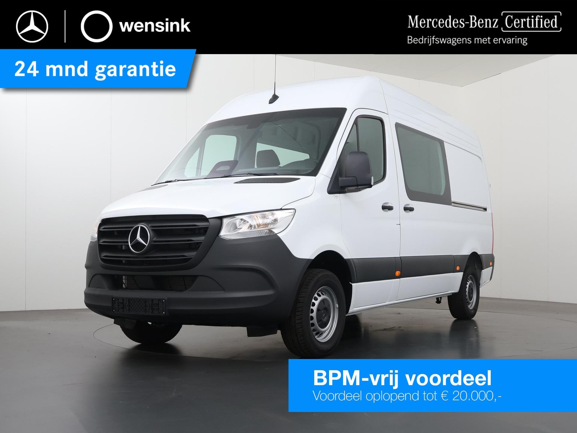 Mercedes-Benz Sprinter 315 CDI | AUT | L2 H2 | BPM VRIJ! | L, Auto's, Automaat, Gebruikt, 4 cilinders, Wit