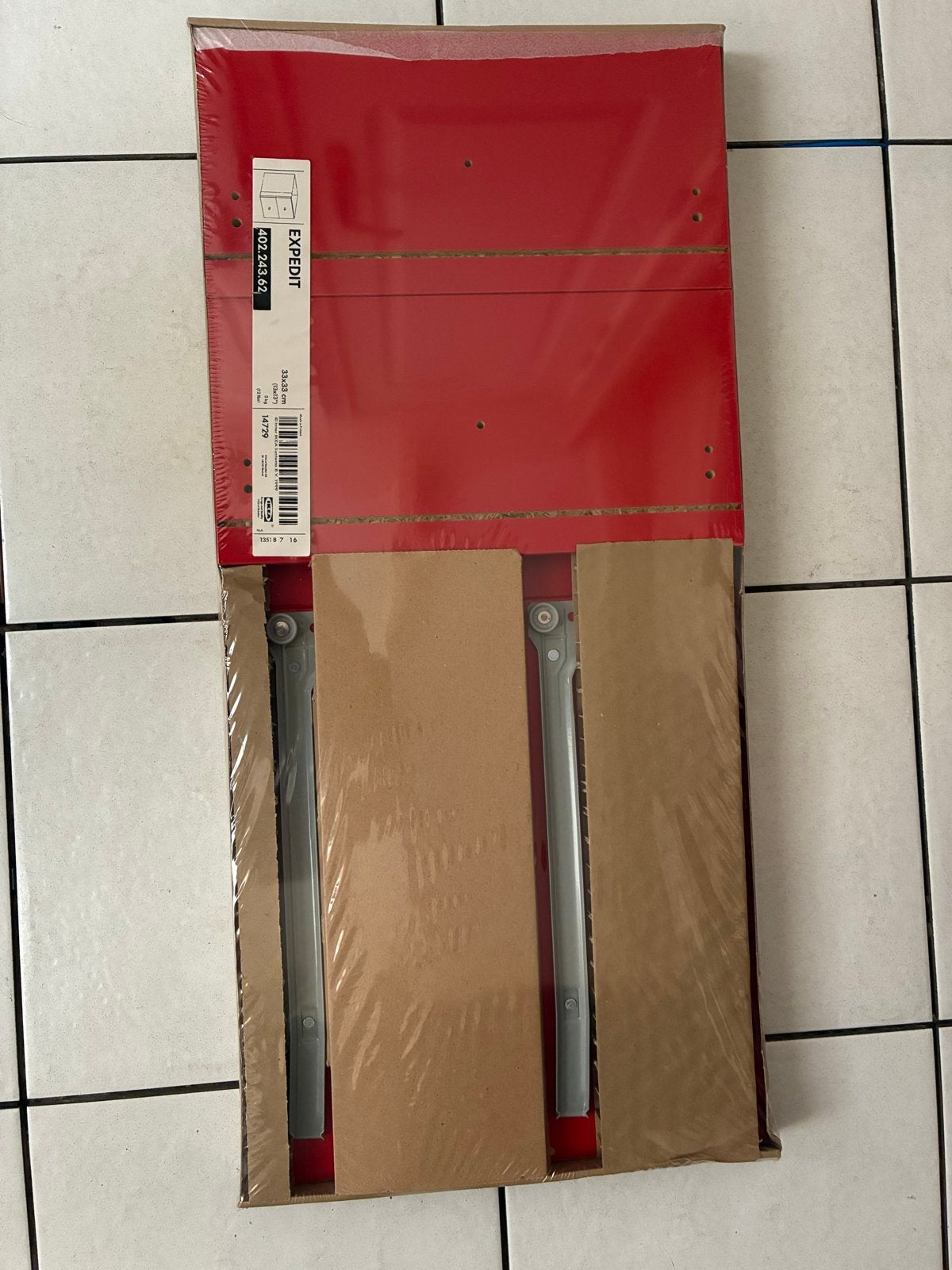IKEA Expedit lade rood (nieuw in verpakking), Ophalen, Nieuw