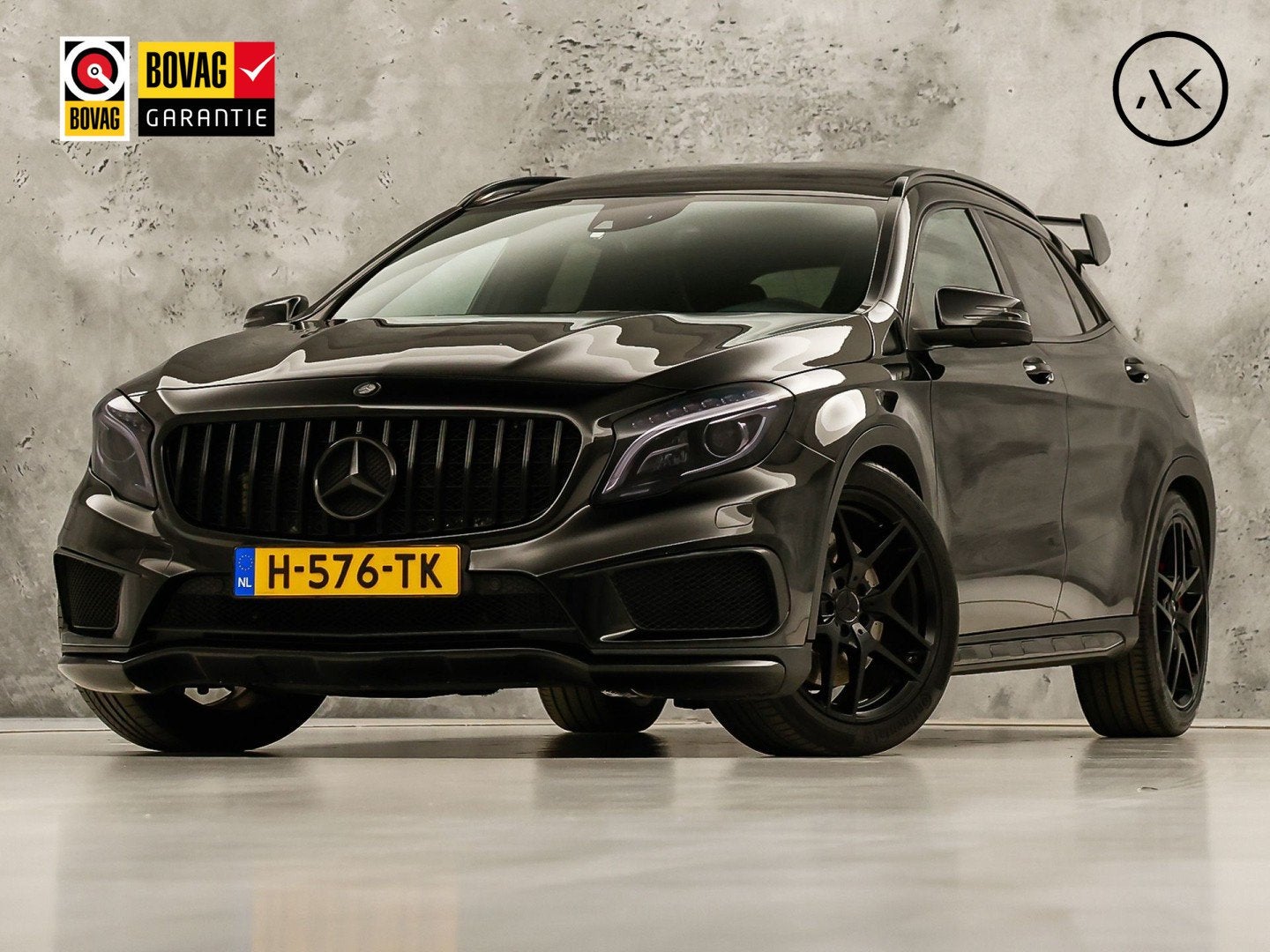 Mercedes-Benz GLA AMG 45 4MATIC Automaat 360Pk (PANORAMAKDAK, Auto's, Gebruikt, 4 cilinders, 360 pk, Zwart