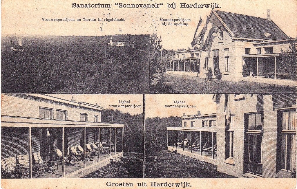 HARDERWIJK SANATORIUM SONNEVANCK, Ophalen of Verzenden, Voor 1920, Noord-Brabant