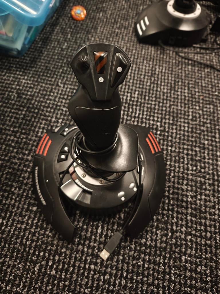 Thrustmaster T-Flight Stick X Joystick – PC, Computers en Software, Joysticks, Ophalen, Gebruikt