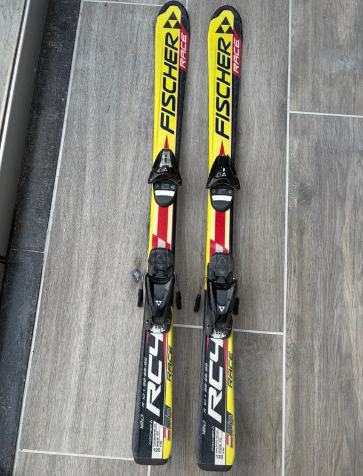 Fisher race ski’s lengte 120 cm, 100 tot 140 cm, Ophalen of Verzenden, Skiën, Ski's