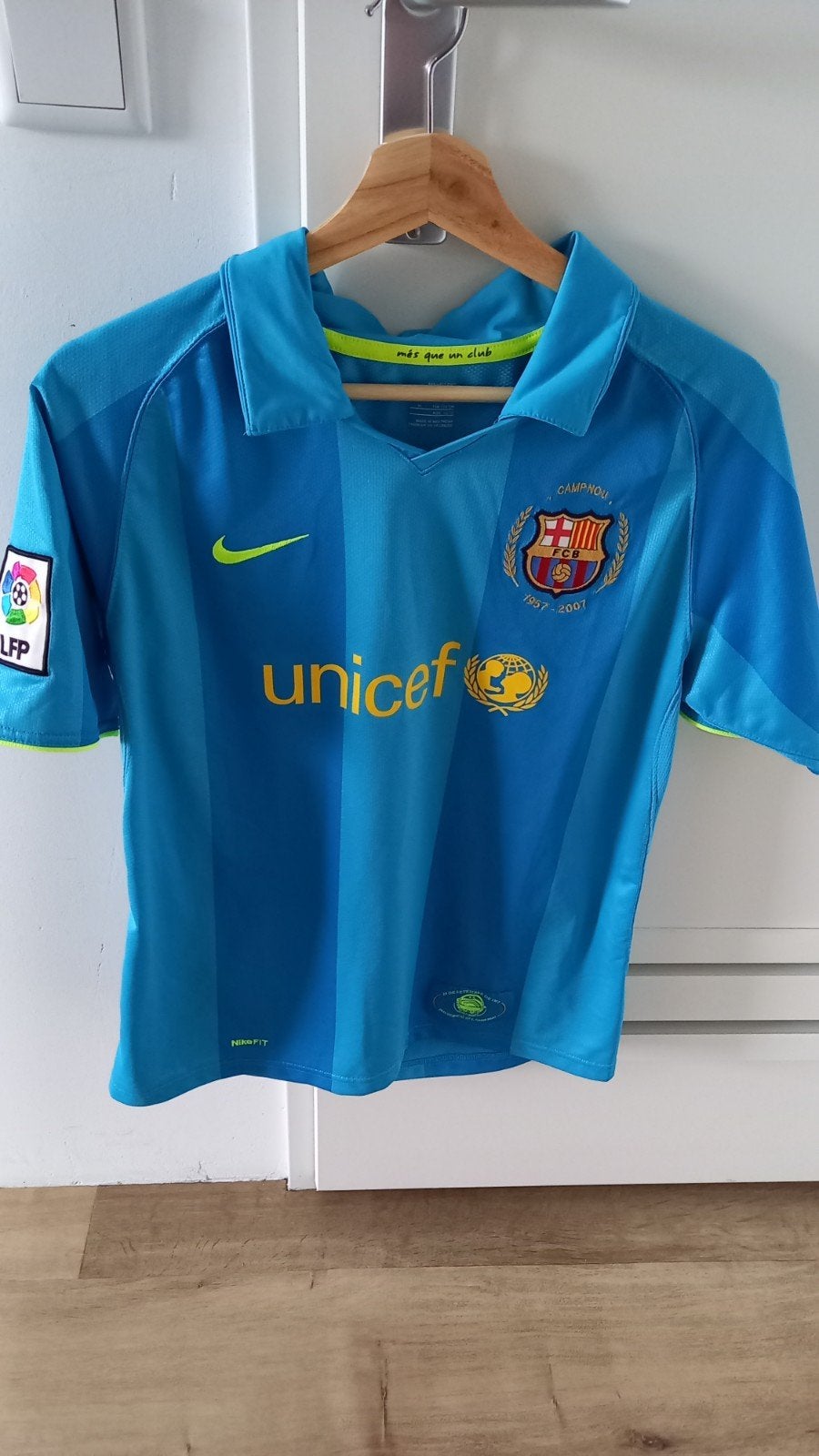 Nike FC Barcelona Thuisshirt 2007-2008 - Kinderen XL, Ophalen of Verzenden, Zo goed als nieuw