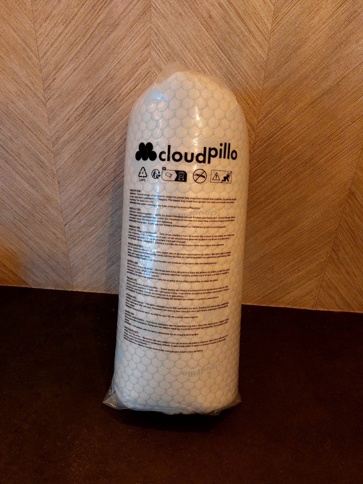Cloud Pillow Original Kussen - Comfortabel en Zacht, Ophalen, Nieuw, Wit, Vierkant