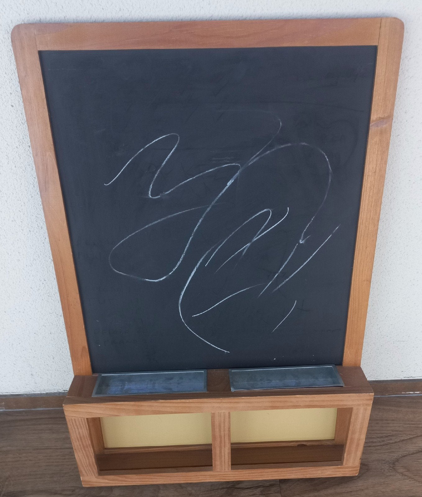 KINDER SCHOOLBORD 70x50cm, Ophalen, Krijtbord