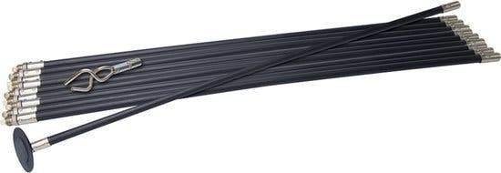 Silverline 12-delige rioolontstopper set + borstel Ø400 mm, Ophalen, Zo goed als nieuw