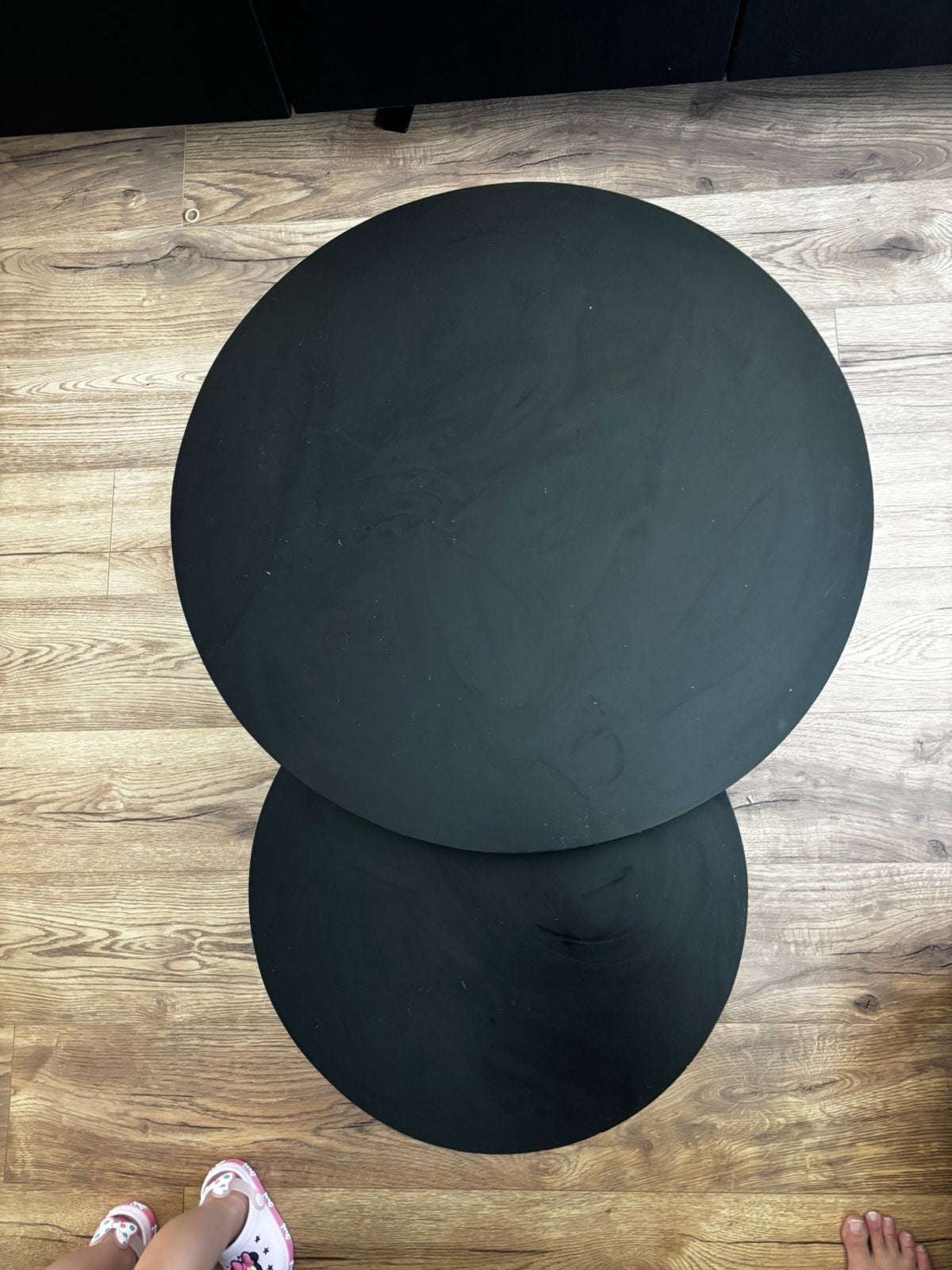 Salon tafel, Ophalen, 50 tot 100 cm, 50 tot 75 cm, Rond