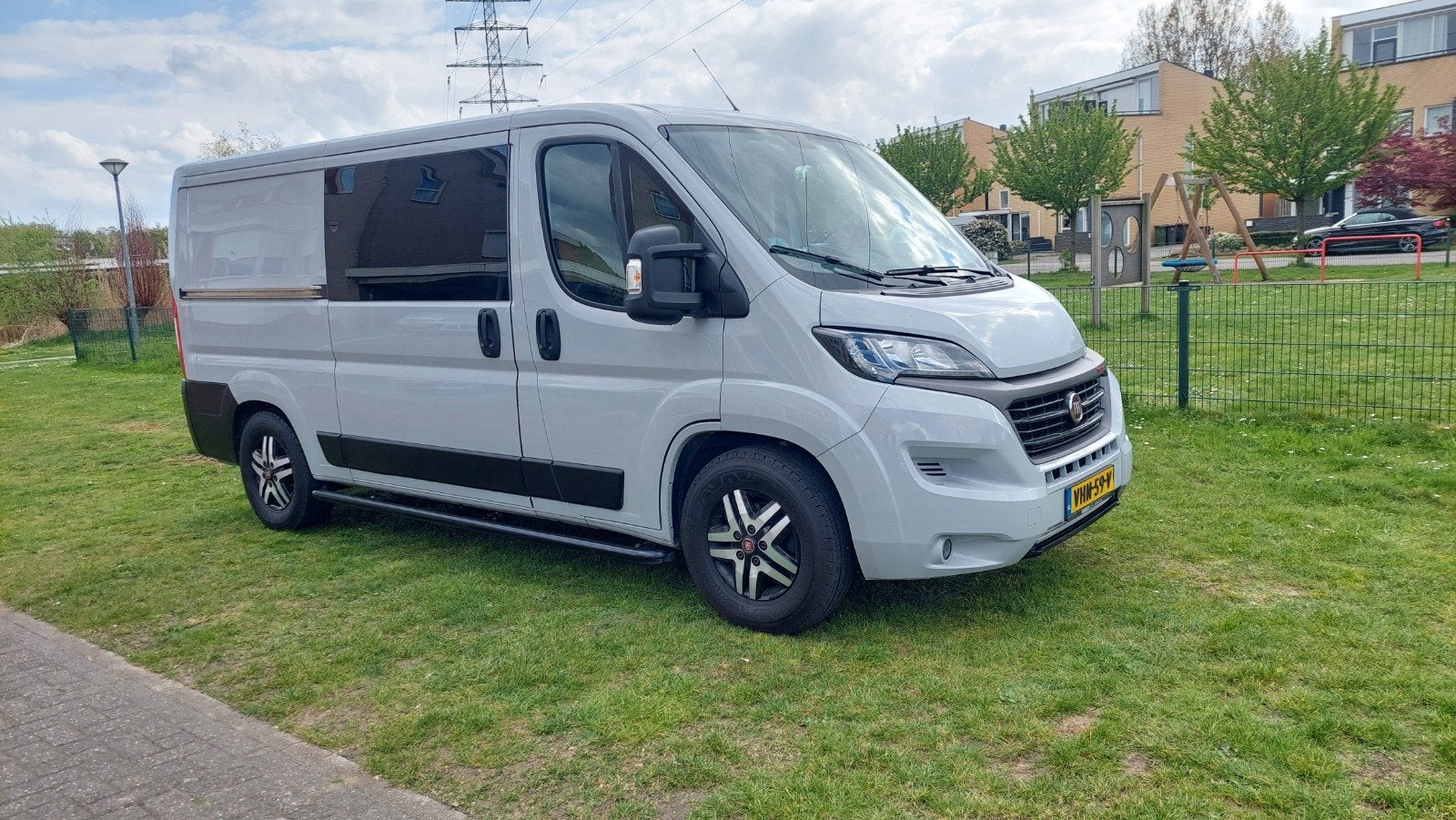 Ducato dubbele cabine #180PK#9 traps Automaat #leer#bj2020, 3000 kg, Bedrijf, 6 stoelen, Zilver of Grijs