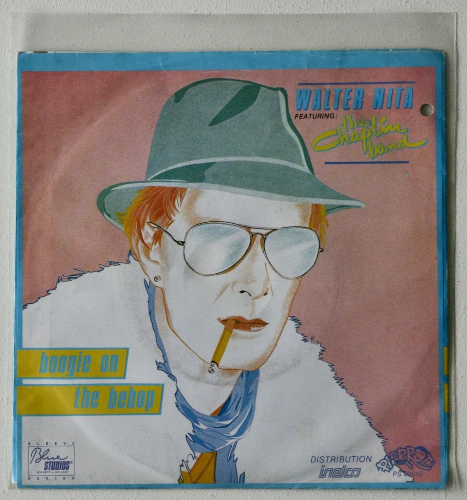 Walter Nita & The Chaplin Band - Boogie on the bebop (NL '82, Cd's en Dvd's, Vinyl Singles, 7 inch, Ophalen of Verzenden, Zo goed als nieuw