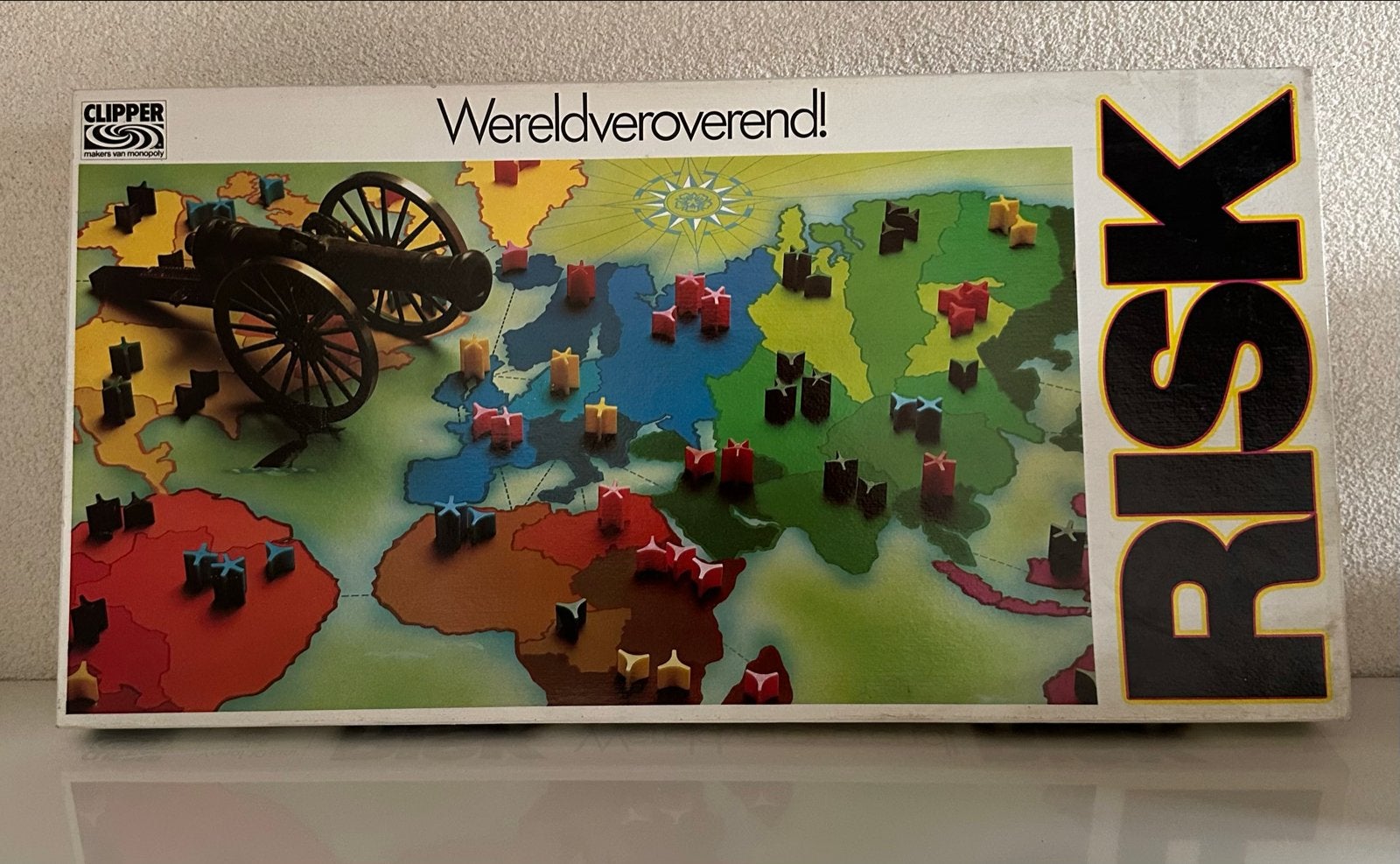 Risk Wereldveroverend! Bordspel - Clipper Editie, Drie of vier spelers, Ophalen, Zo goed als nieuw