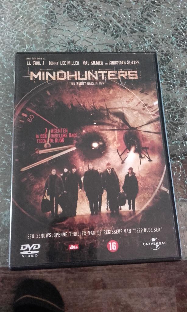 dvd Mindhunters (Z68-1), Alle leeftijden, Ophalen of Verzenden, Zo goed als nieuw