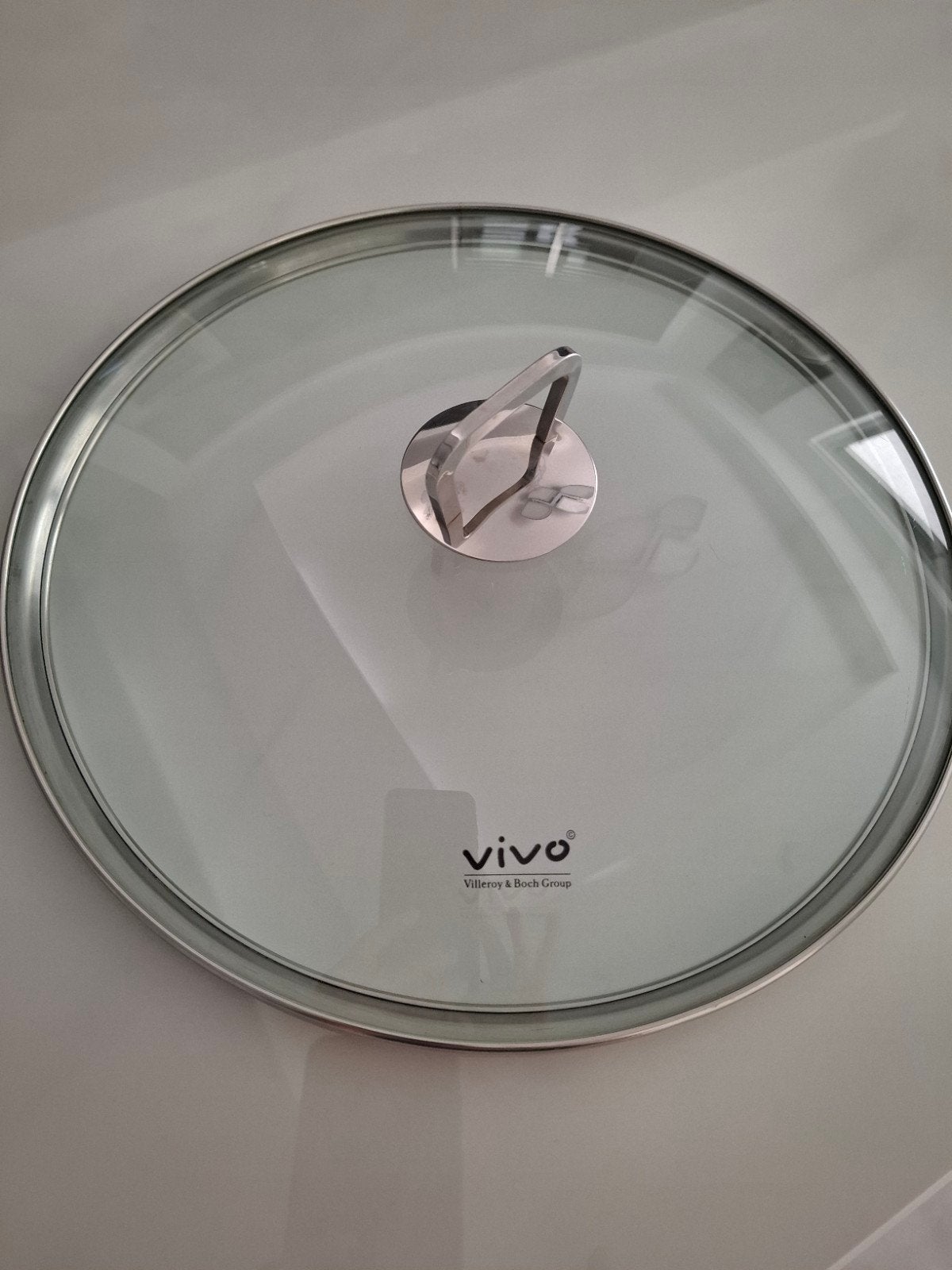 Vivo Villeroy & Boch Glazen Deksel voor Pan, Huis en Inrichting, Ophalen of Verzenden, Zo goed als nieuw, Glas, Pot, Bus of Blik