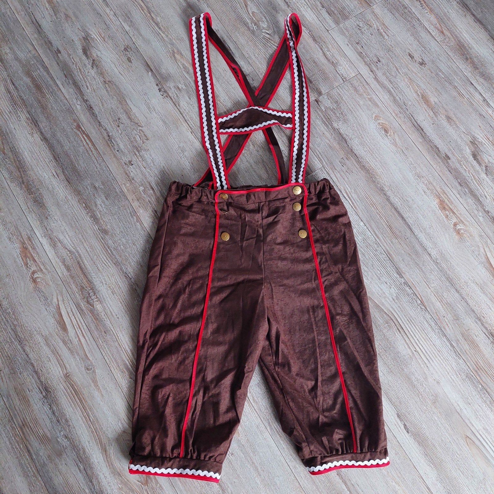 Tiroler lederhose oktoberfest maat 54, Maat 52/54 (L), Ophalen of Verzenden, Kleding, Overige thema's