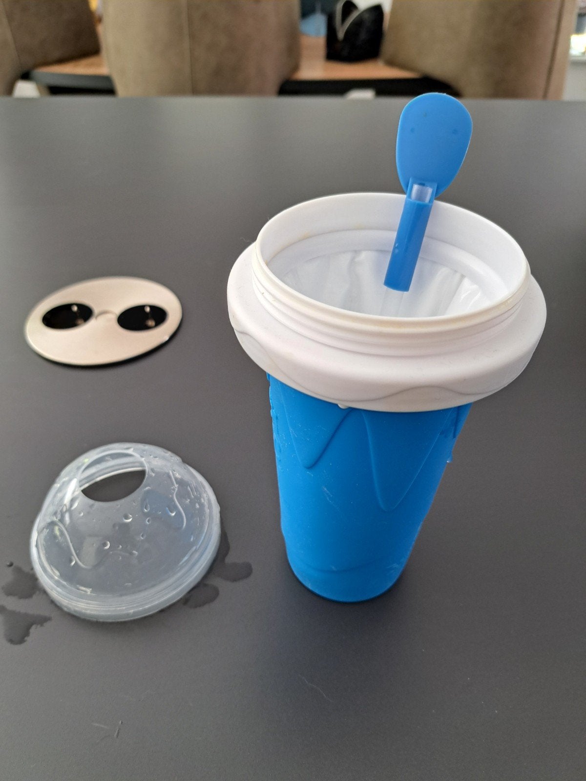 Frozen Magic Squeeze Cup - Maak zelf slushies!, Ophalen of Verzenden, Gebruikt