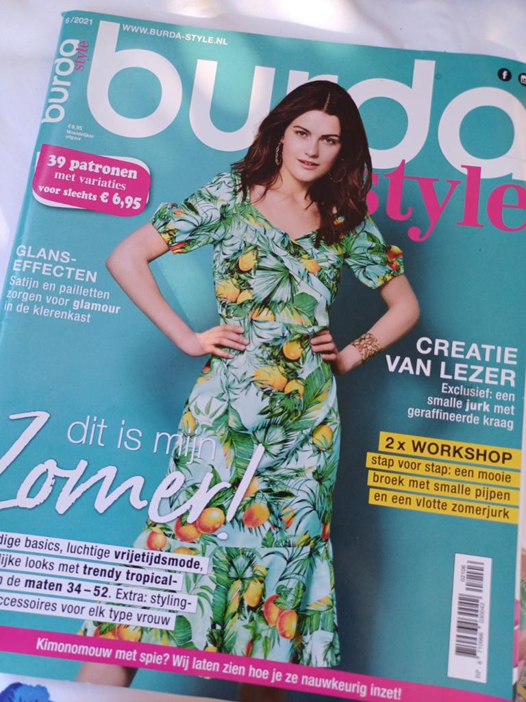 Burda style naaien patronen zomer, Ophalen of Verzenden, Zo goed als nieuw, Vrouw, Burda