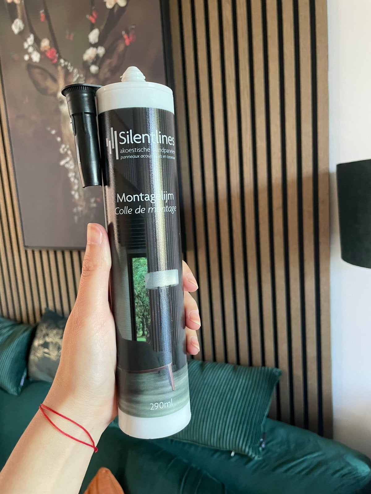 Silentlines montagelijm zwart, Doe-het-zelf en Verbouw, Ophalen of Verzenden, Nieuw