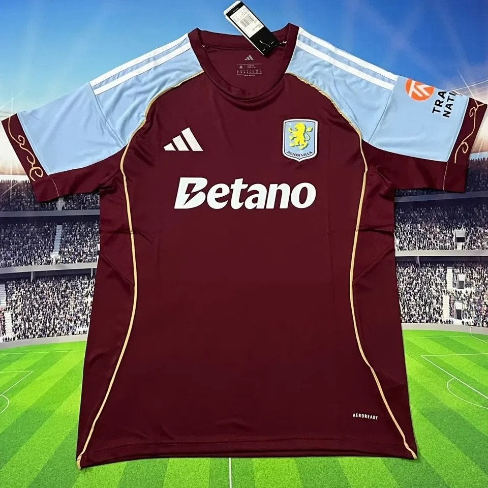 Aston Villa thuis shirt 2025/26 | Nieuw + Bedrukking, Verzenden, Nieuw, Shirt