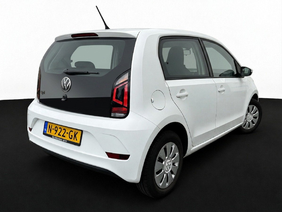 Volkswagen up! 1.0 - 66PK UP! AIRCO/STOELVERW/5-DEURS, Auto's, Gebruikt, 4 stoelen, Origineel Nederlands, Bedrijf