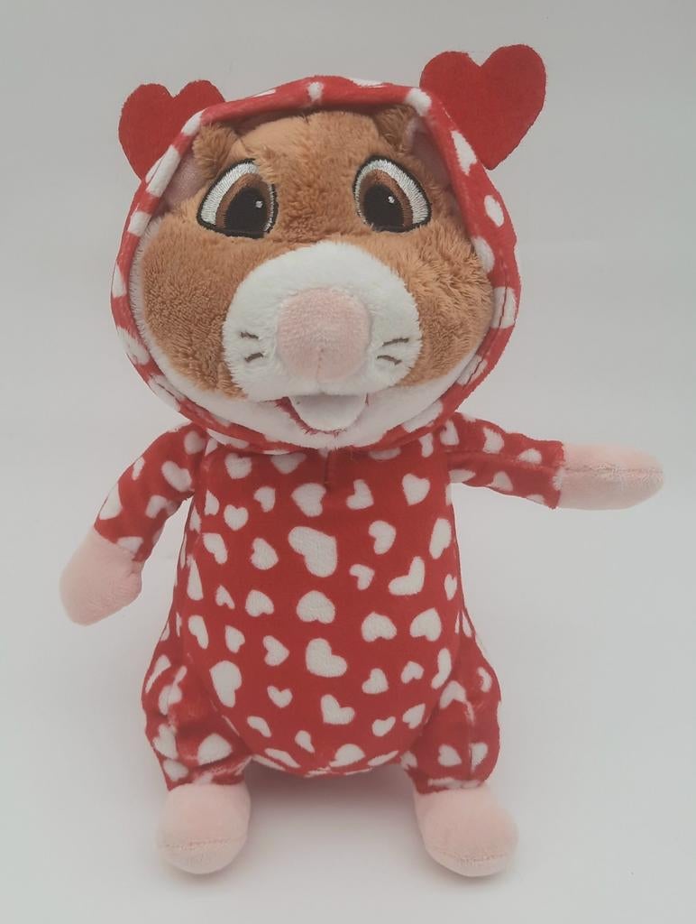 AH Valentijn Hamster hartjes onesie uit 2021, Overige typen, Ophalen of Verzenden, Zo goed als nieuw, Klein (minder dan 20 cm)