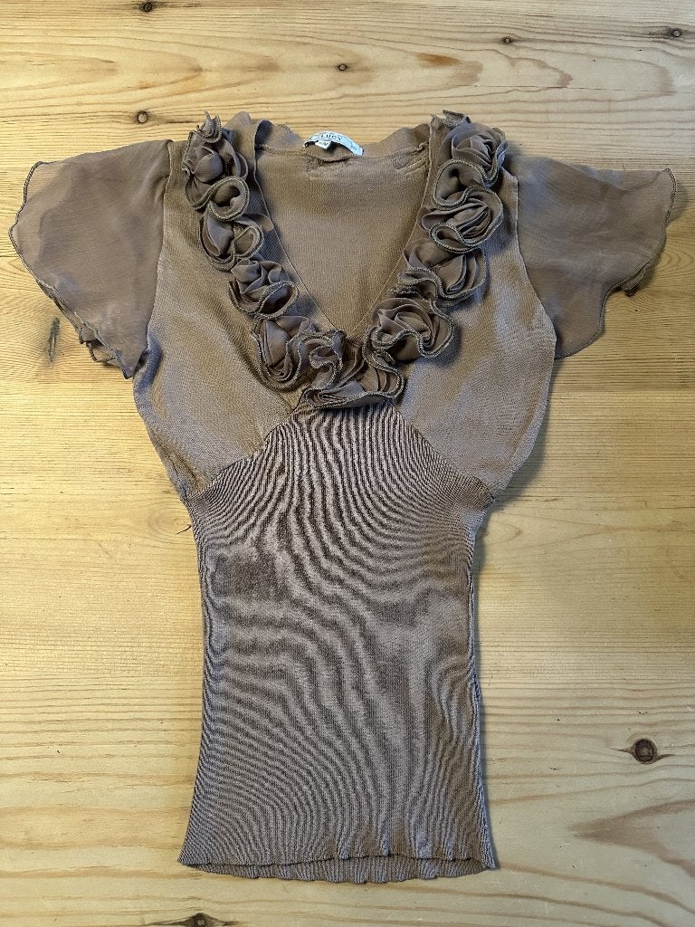 Heel mooi topje, beige, Maat 36, Kleding | Dames, T-shirts, Beige, Nieuw, Ophalen of Verzenden, Maat 36 (S)