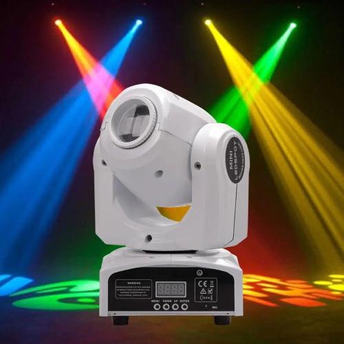 DJLicht gobo movinghead 30W RGBW Wit, Geluidgestuurd, ., Nieuw, Ophalen of Verzenden