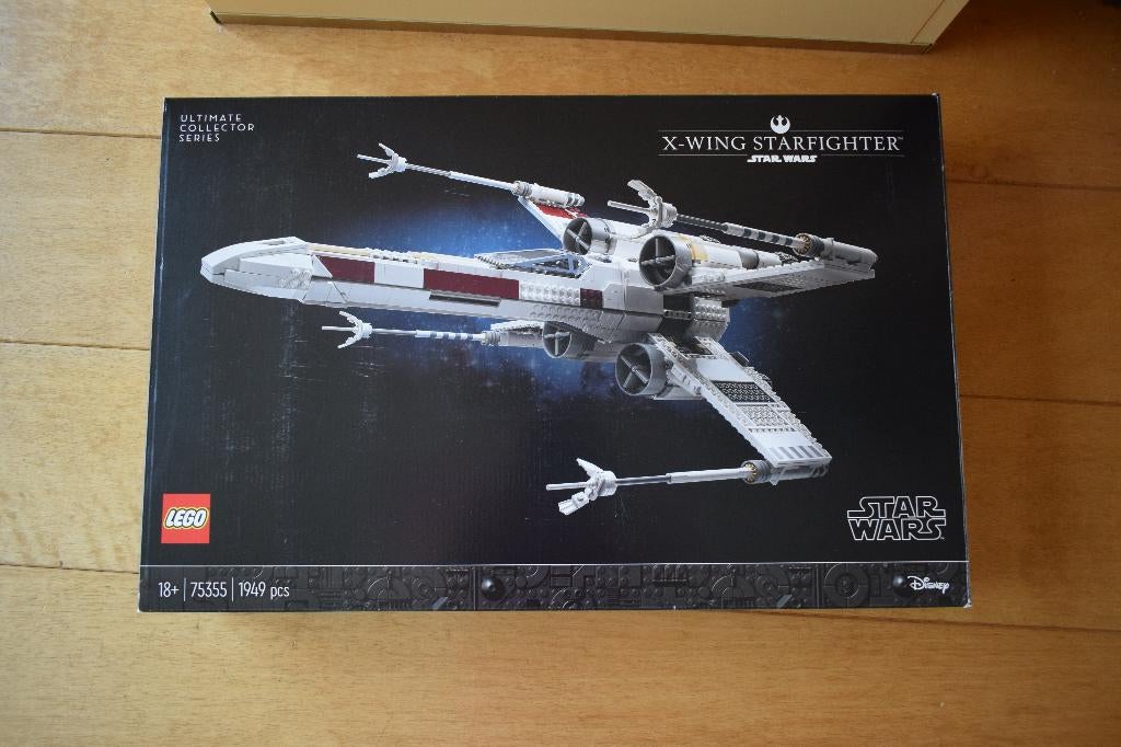 Lego 75355 X-wing starfighter, Kinderen en Baby's, Speelgoed | Duplo en Lego, Zo goed als nieuw, Lego, Complete set, Compleet