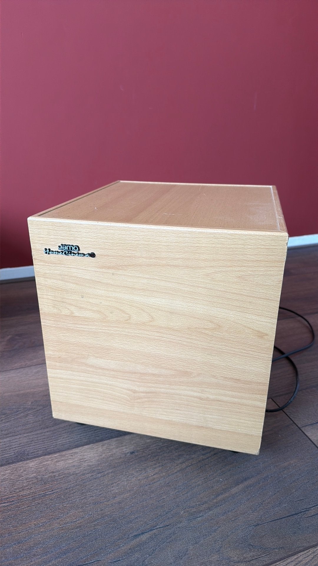 Jamo SW 708 actieve subwoofer – Made in Denmark, Ophalen of Verzenden, Zo goed als nieuw