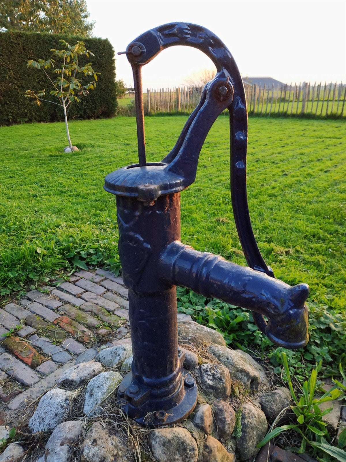 Werkende waterpomp Antieke handpomp, Ophalen, Gebruikt