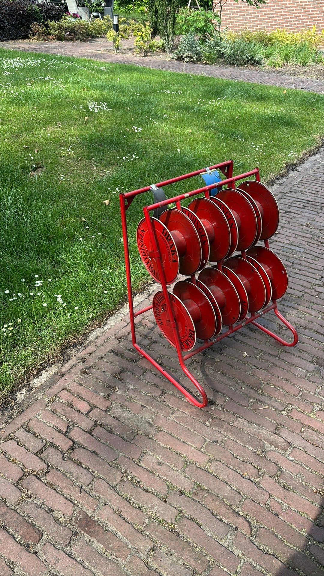 Draka Amsterdam haspelrek autoleidingen, Ophalen, Gebruikt, Verpakking