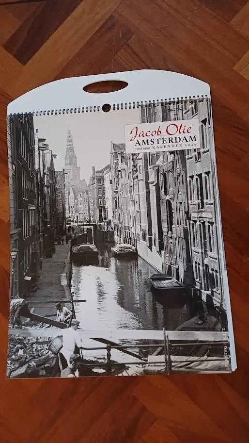 12x Jacob OLIE Amsterdam ca 1900 / kalender 2025, Verzamelen, Foto's en Prenten, Zo goed als nieuw, Foto, Overige onderwerpen