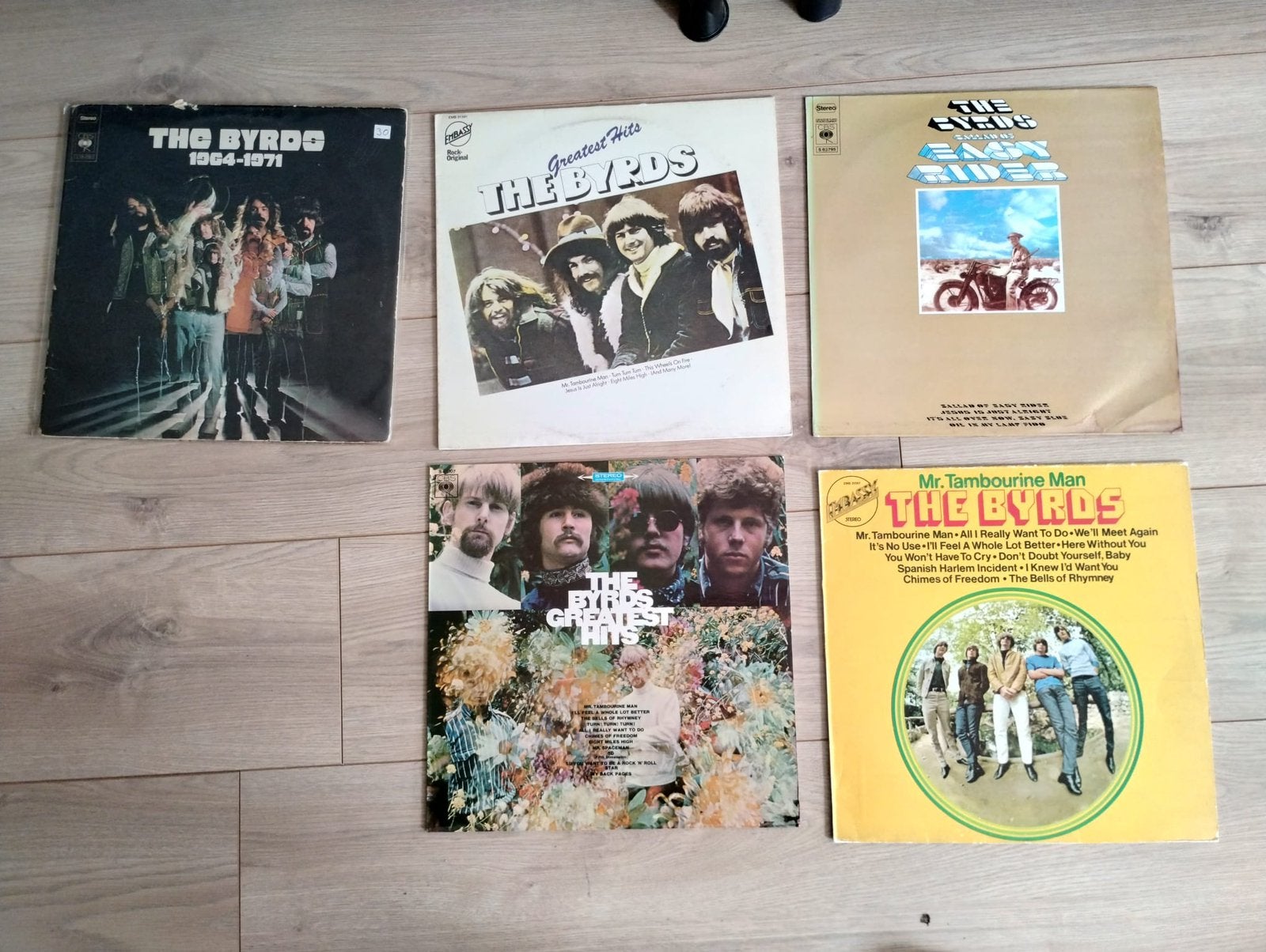 The Byrds verzameling van 5 LP’s, Ophalen of Verzenden, Gebruikt, 12 inch